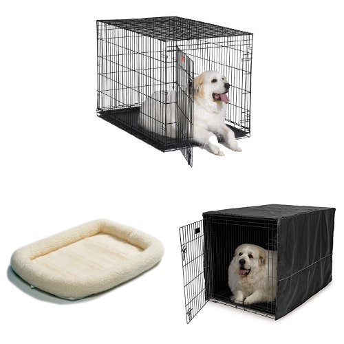 Midwest iCrate Single Door Pet Crates 24 Inch Portable Small Dog Crate