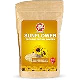 Sunflower Deoiled Lecithin Powder 1 lb (16 Oz)- Superfood and Beneficial Lecithin Supplement - Soy Free and Non-GMO - Only Enormous Health Benefits