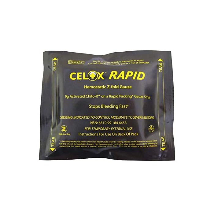 Biostat Celox Rapid Z-Folded Gauze