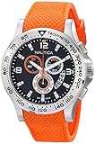 Nautica Men's N19601G NST 600 Chrono Carving Color Sport Classic Analog with Enamel Bezel Watch