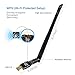 ANEWKODI USB WiFi Adapter Wireless Network Card 5dBi 2.4GHz/5GHz Dual Band 802.11AC Wireless Card for Desktop/Laptop/PC,Support Windows 10/8/7/Vista/XP/2000/Mac Os 10.4-10.12.4