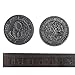 Fantasy Coins - Elven Silver Piece - Novelty Coins