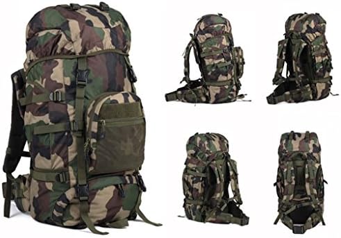 AMOS Outdoor camping mountaineering backpack men and women climbing bag 60 +10 L large capacity travel bag