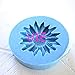 054LBH Bright Flower Flexible Silicone Push Mold Mini Resin Mold Fondant Gumpaste (Clay Resin Wax Epoxy Gum Paste Fondant)