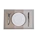 SUNSHINE FASHION Placemats,Placemats for Dining Table,Heat-Resistant Placemats, Washable PVC Table Mats,Kitchen Table mats Set of 4