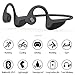 Bone Conduction Headphones Bluetooth 5.0 Open-Ear Wireless Sports Headsets w/ Mic for Jogging Running Driving Cycling, Sweatproof and Lightweight-1.2 oz (Grey)