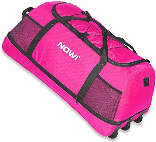 NOWI XXL Traveling Bag Duffle 3 wheels 100-135 L space saving Bag 81 cm expandable