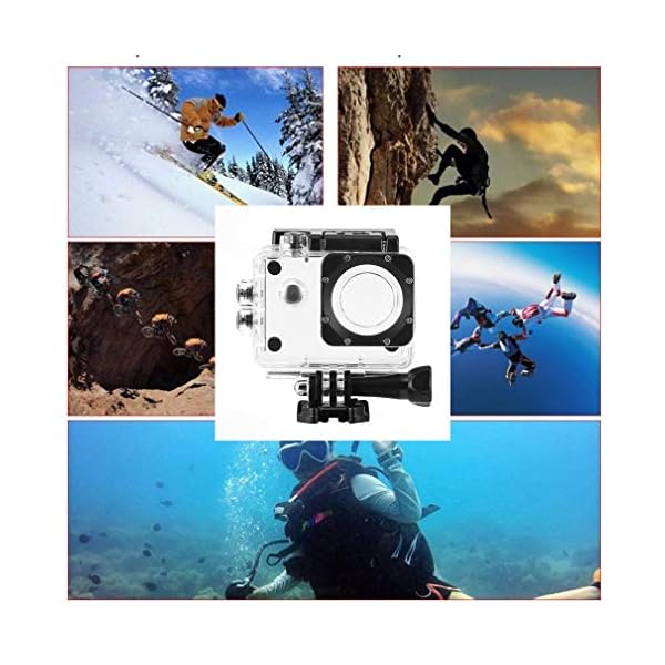 BlackEdragon 4K Action Camera 16MP Vision 3 Underwater Waterproof Camera Wide Angle WiFi Sports Cam with Mounting… – Bild 7