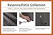 Classic Accessories Ravenna Water-Resistant 38 Inch Deep Seated Patio Lounge Chair Cover, 2-Pack, Patio Furniture Covers, Dark Taupe/Mushroom/Espresso