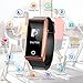 Fitness Tracker, 2018 Colorful Display Activity Tracker with Blood Pressure Heart Rate Monitors Bluetooth Sleep Monitor Sport Caloriesfor iOS Android Phones Adult Kids