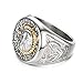 Yoursfs Stainless Steel Rings For Men Knight Ring Cool Stylish Jewelry