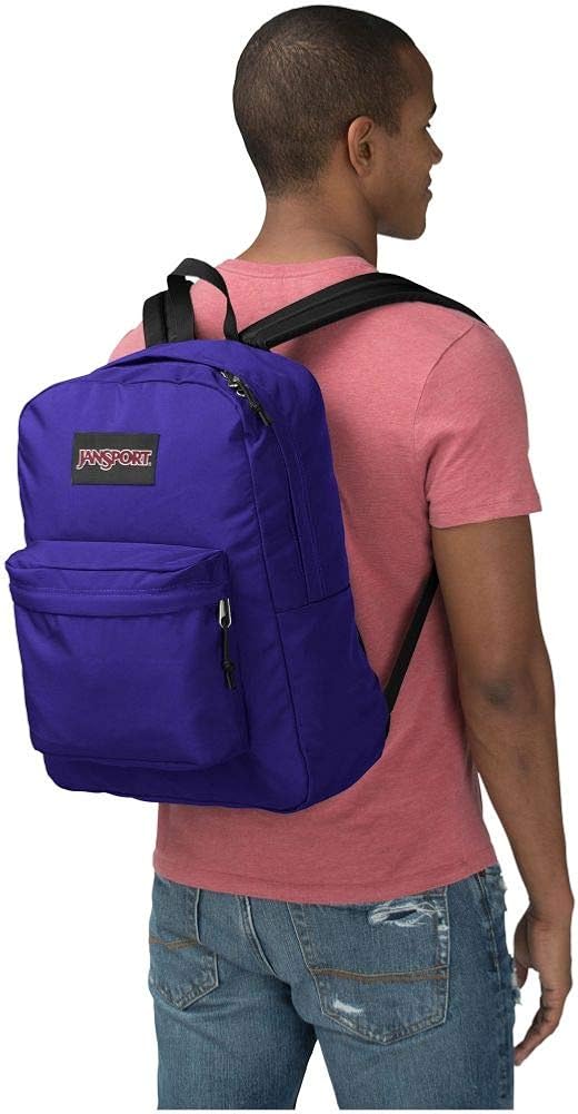 JANSPORT Black Label SuperBreak Violet Purple Backpack: Sports & Outdoors