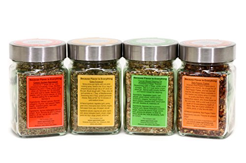 Taste of Italy - 4 spice blends add flavor to sauce, meat, and pasta.