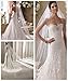 Passat Ivory 2 Tiers 10M NEW! Floral Beaded Scallop Edge Cathedral Wedding Bridal Veil 224