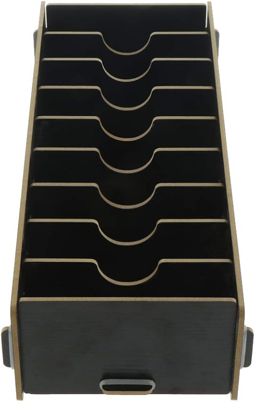 Büro Karten Aufbewahrungsbox, Holz Organizer mit Fächer für