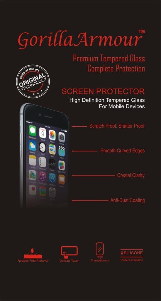 Gorilla Armour IMPOSSIBLE Anti-Shock Flexible Guard for Apple iPhone 7 F&B | | Compatible for Front&Back Apple iPhone 7