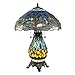 Warehouse of Tiffany T18275TGRB Dragonfly Tiffany-Style Lighted Base, 26