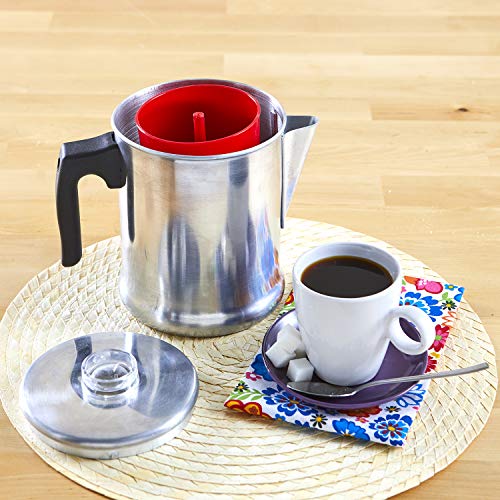 6 GAU+00745+Aluminum+Coffee+Percolator+Silver