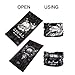Headwear, Godspeed Headwrap 6-Pack Headband & Bandanna 16-in-1 Multifunctional Telescopic Seamless Scarf Facemask For Outdoor Leisure Activities