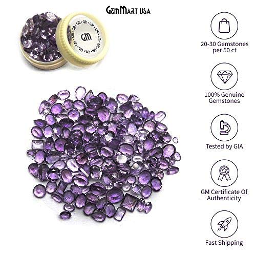 Select Your Stone 500 Carat Mix Gemstone Lot Gemmartusa loose Gemstone (AMETHYST) AA-60001
