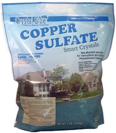 Crystal Blue Copper Copper Sulfate Smart Crystals - 15 Pounds