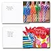 POSTCARDS: 60 Birthday Postcards -12 Designs with Messages Boxed Made in USA by CroninCards