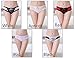 KUKOME Women's Lace Underwear Birefs Soft Hipster Panties Comfort Bikini Underwear for Ladies