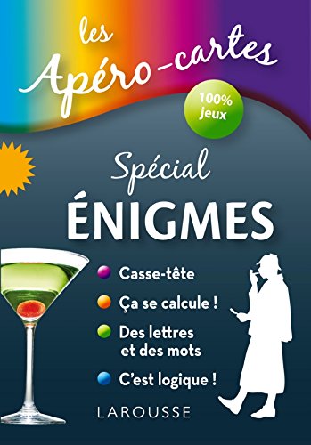 Apéro-cartes, spécial énigmes by Larousse