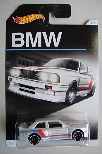 HOT WHEELS EXCLUSIVE BMW SERIES WHITE '92 BMW M3 2/8