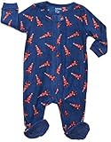 Fleece Footed Sleeper Rockets 3 Toddler