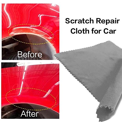 Tomeco 2018 Brand New Magic Car Scratch Repair Cloth Useful Polish for Light Paint Scratches Remove Fashion Design 1212cm - (Color: Dark Gray) - Thumbnail 4