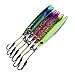 Palomar Fishing Flat Side 150g Ocean Jig Fast Vertical Deep Drop Lure | MUSTAD Hook-Owner Ring | Kevlar Assist Cord | 6-Pack | Next-Gen Graphene Paint | US Owned