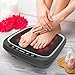 Arealer Foot Massager with Heat, Smart Wrist Remote Control, Shiatsu Heated Kneading Massager, Electric Foot Massage with Built-in Infrared Light, Neuropathy and Tired Feet