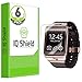 IQShield Screen Protector Compatible with Samsung Galaxy Gear 2 (6-Pack) LiquidSkin Anti-Bubble Clear TPU Film
