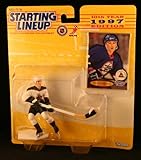 KEITH TKACHUK / PHOENIX COYOTES 1997 NHL Starting Lineup Action Figure & Exclusive NHL FLEER '96/'97 Collector Trading Card