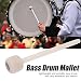 Alomejor Drum Mallet Stick Anti Slip Wooden Handle Mallet Hammer Multi-Purpose Felt Mallet with Wool Felt Headthumb 3