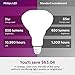 Philips LED BR30 Dimmable 650-Lumen, 5000-Kelvin, 9-Watt (65-Watt Equivalent) Flood Light Bulb with E26 Medium Base, Daylight, 12-Pack