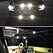 YITAMOTOR 18mm Eagle Eye Led Bulb White, High Power 12V 9W 6500K Eagle Eye Led Bulbs Car Motorcycle Lighting Kit Daytime Running DRL Fog Tail Front Grill Bumper Backup Clearance Marker Light, 10-Pack