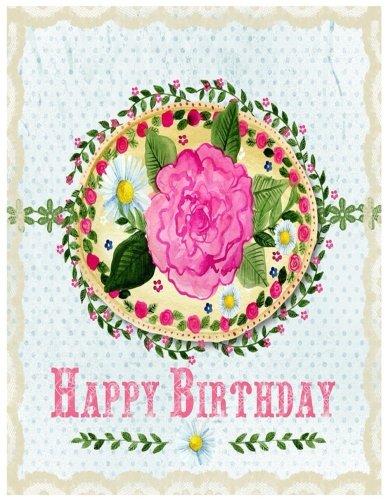 Happy Birthday: Notebook (Composition Book Journal) (8.5 x 11 Large), Birthday Gifts (110 Pages)