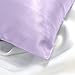 Spasilk Pure Silk Pillowcase, Charmeuse Silk Pillowcase, Hypoallergenic Pillowcase, Queen Sized, Lavender