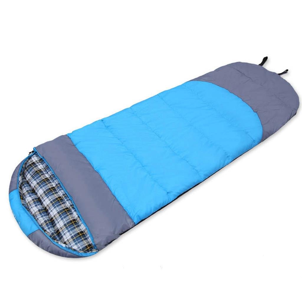 屋外寝袋 綿厚い寝袋大人の屋外屋内暖かい冬キャンプ汚い綿のダブル
