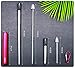 Stainless Steel Collapsible Straw - Eco-Friendly Reusable Straws with case Portable Metal Telescopic Drinking Straws - With Cleaning Brush, Keychain, Travel Case - Premium Stainless Steel Quality
