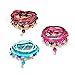 Starshiny Bohemian Crystal Gem Colorful Stretch Bead Multilayer Bracelet Stack of 6 for Women