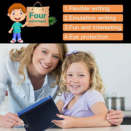 USHOT Novelty Gag Toys, 4.4 inch LCD Writing Tablet Doodle Board Kids Writing Pad Drawing Graphics Board