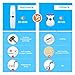 Nail Clipper Electric Nail Trimmer Rechargeable with Innovative Blades [2017 New] Safe/No Noise/Waterproof Fingernail Cutting Tool Perfect for Children to The Old by Nailove