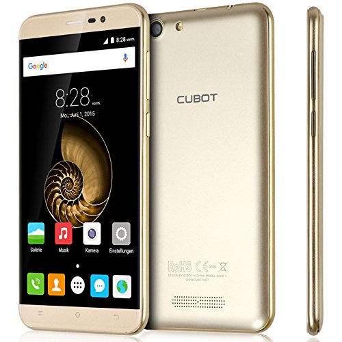 CUBOT Note S teléfono inteligente sin contrato?4150mAh 720P ,1,3 GHZ,2GB RAM, 16GB ROM,5,5 pulgadas, 720P