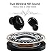 AUKEY Wireless Earbuds, Bluetooth 5.0 True Wireless Earbuds with IPX5 Water-Resistant & Noise Cancelling Sport Headphones, Portable HiFi Stereo with Charging case -Blackthumb 2