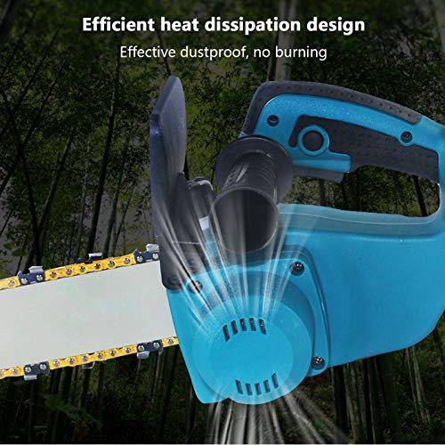 QILIN 21V Akku SäGe, 1280W Akku Elektro Protable KettensäGe, 8-Zoll Leichte Einhand KettensäGe, Zum Trimmen Und… – Bild 7
