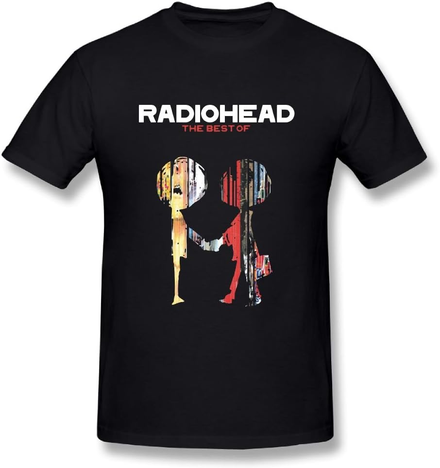 Danielle Men's Radiohead T-Shirts Black