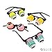 Hanging Rainbow Goo-Goo Glasses (1 dz)assorted colors